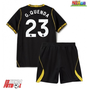 Chelsea Geovany Quenda #23 Segunda Equipación Niños 2026-27 Manga Corta (+ Pantalones cortos)